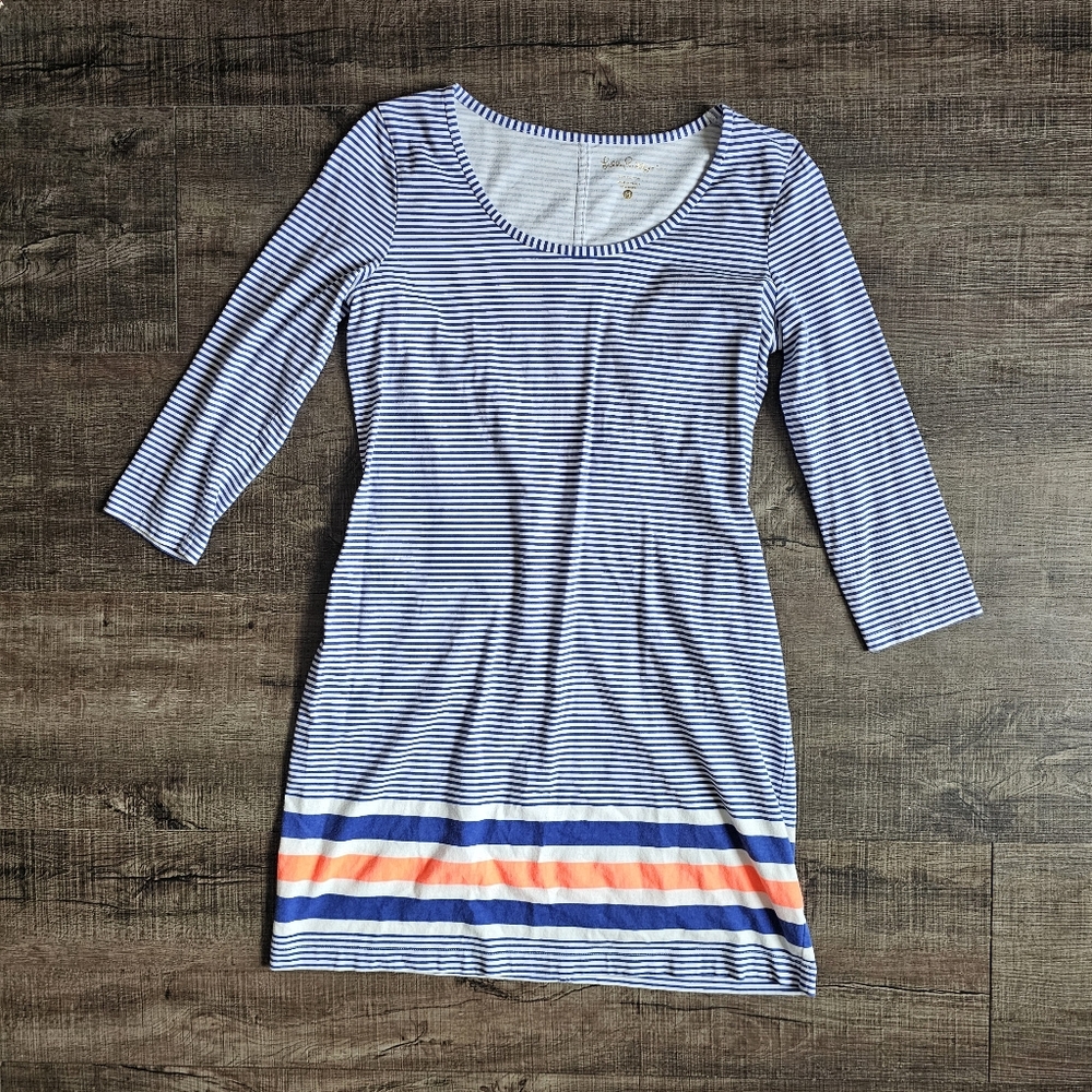 Lilly Pulitzer - Blue and White Striped Dress